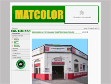 Tablet Screenshot of matcolor.cl